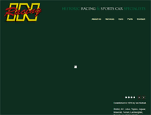 Tablet Screenshot of inracing.co.uk